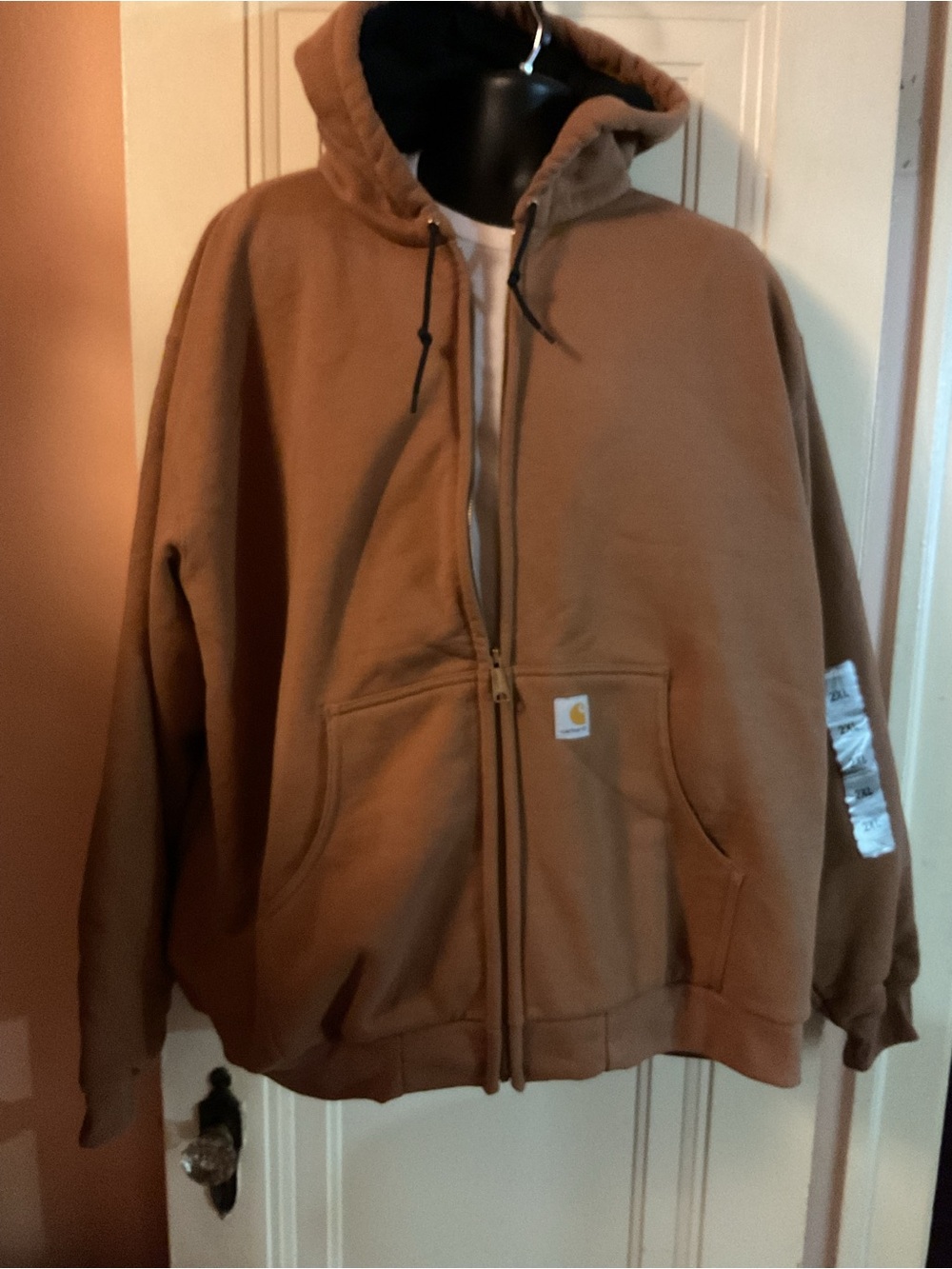 Big Man Carhartt Zippered Hoodie Jacket🤎
